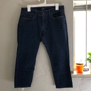 Loft Curvy Crop Jeans